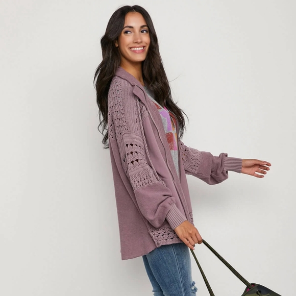 New Free People Dune Bug Cardi Cardigan - Picture 6 of 12
